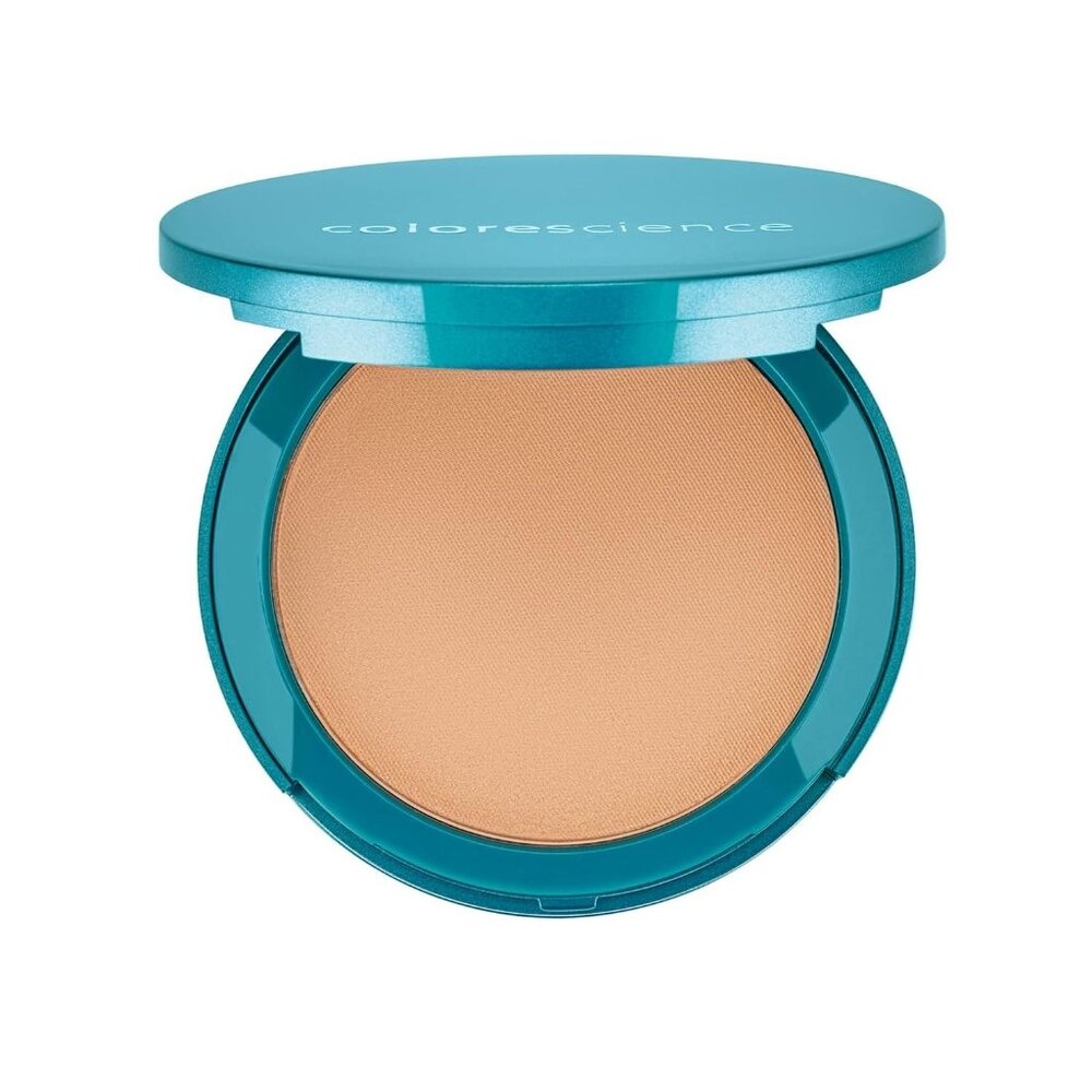 Colorescience Natural Finish Pressed Foundation SPF20 Medium Bisque New - Picture 2 of 6